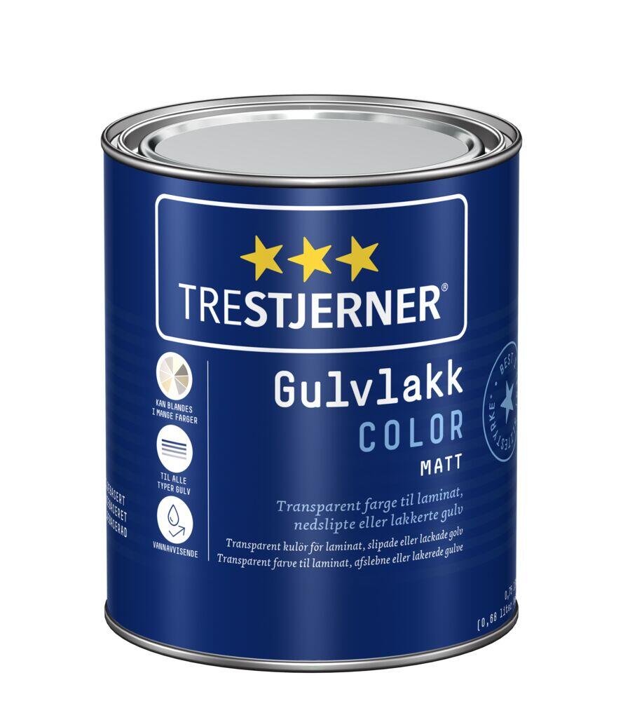 TRESTJERNER Color Gulvlakk 0,68 Liter | Obs.no