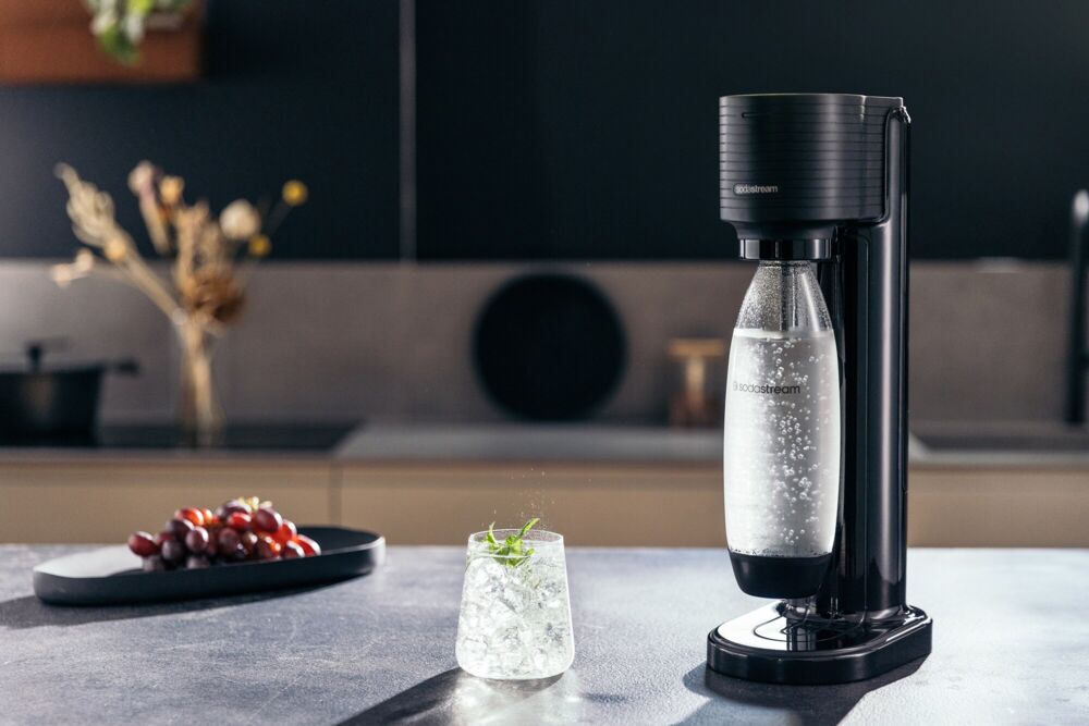 Sodastream GAIA Black kullsyremaskin uten sylinder 1017901770 (sort)